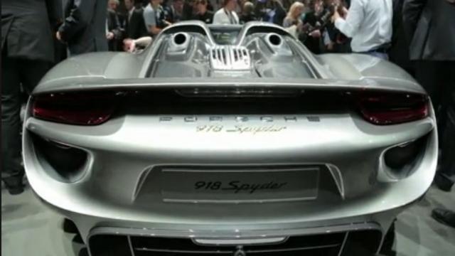 2013法蘭克福車展 2014款保時(shí)捷918 spyder