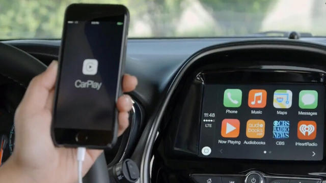 2016款雪佛兰Apple CarPlay interface