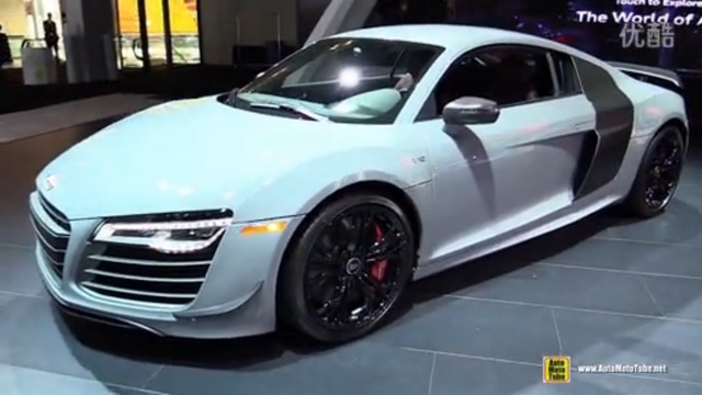 车展实拍 2015 Audi R8 Competition