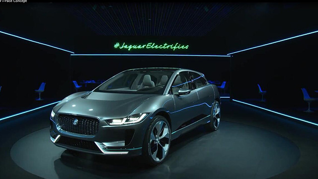 捷豹 i-Pace 概念車展示