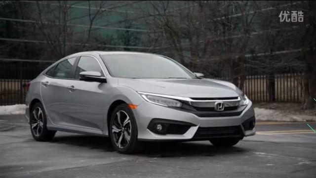 实拍2016本田思域honda civic touring