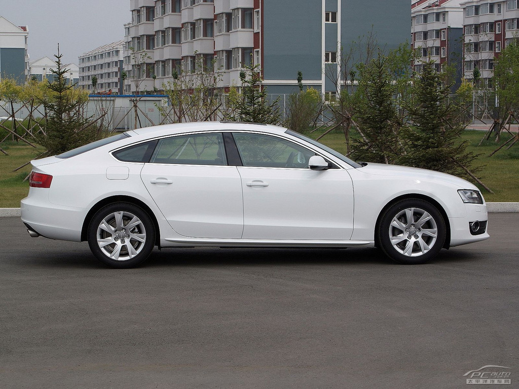 朱鹭白奥迪a5 2010款 2.0t sportback 舒适型外