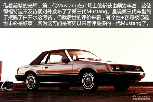 第三代 mustang 车型简史:长寿的一代 (1979-1993)