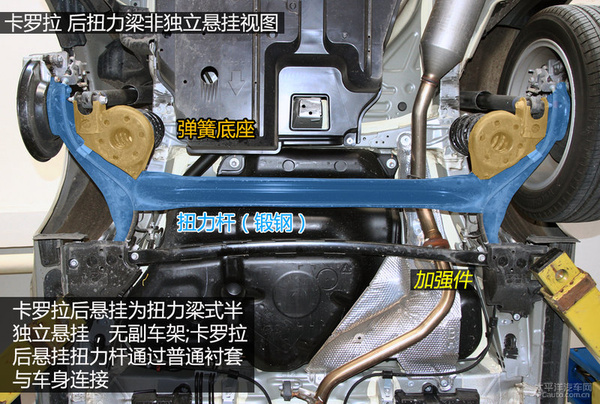 中规中矩一汽丰田全新卡罗拉底盘解析