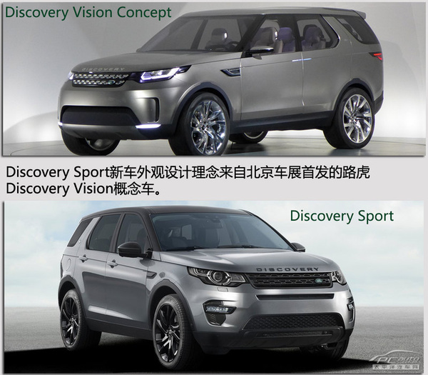 路虎discovery sport解析 7座发现到货