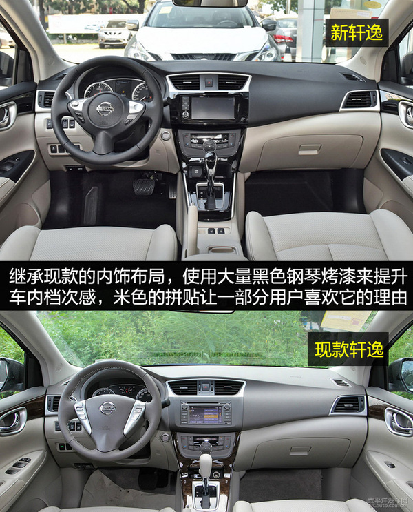 2016款轩逸内饰图片,轩逸内饰图片内饰 实拍2016款轩逸 高科技安全配置提升