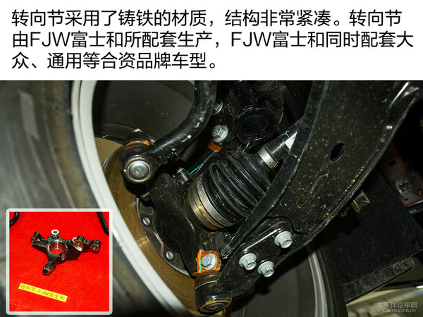 看不见的用心良苦 名爵zs底盘实拍解析