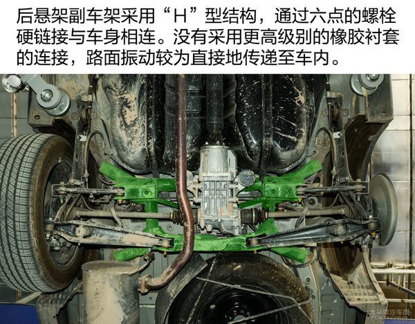 离完美还差一步 广汽三菱欧蓝德底盘实拍