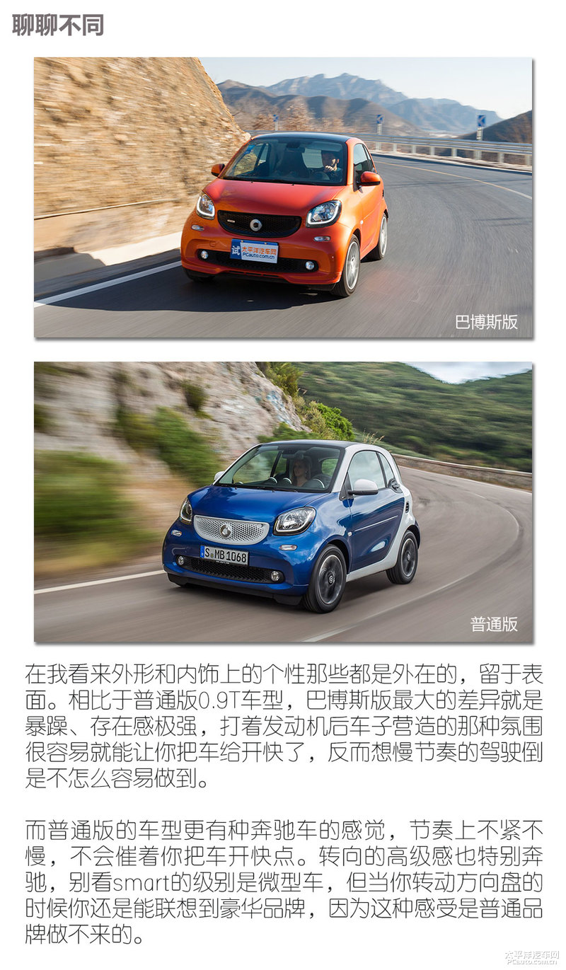 躁动的小精灵 测试巴博斯smart fortwo