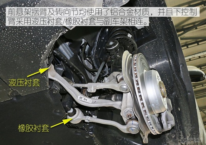 使用新平台打造 全新一代宝马x3底盘解析