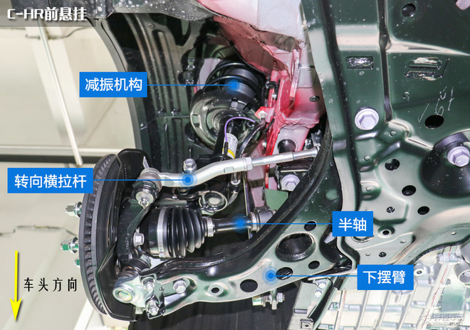 不仅有好看的皮囊 广汽丰田c-hr底盘解析