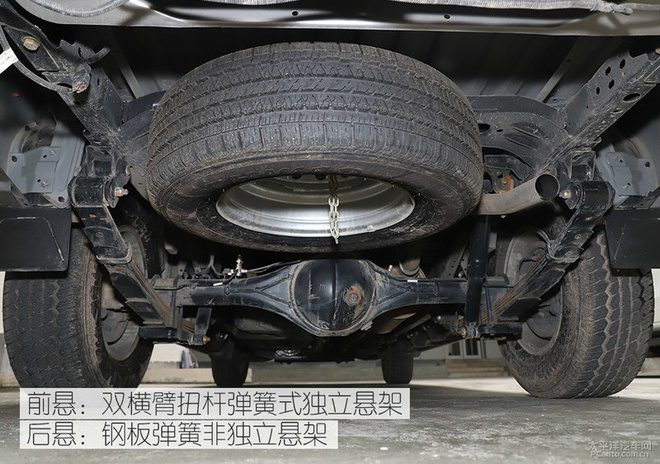 做出色工具车 实拍江铃域虎3标准轴距版