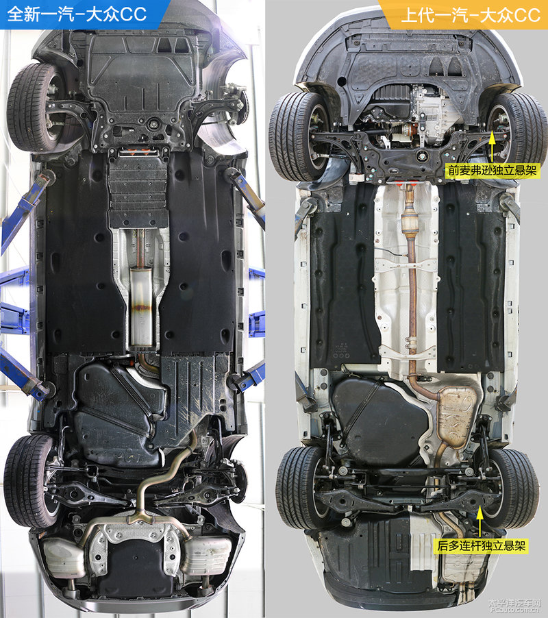 从pq46到mqb的进化 新一代大众cc底盘解析