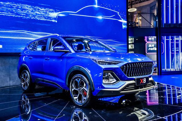 全新中大型suv x8成都车展首秀,江淮汽车逐步进入"快车道"