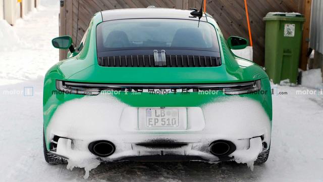 新车速递 | 疑似保时捷911 GTS在纽博格林测试被捕捉到