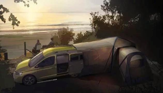 大众推出全新露营车！自带平板床、大帐篷，堪称周末出游的新选择