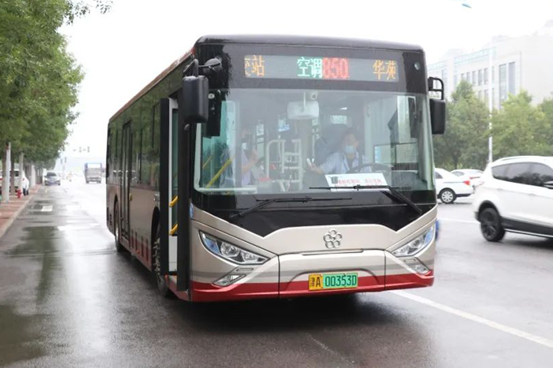 銀隆新能源公交車再次交付天津 助力打贏藍(lán)天保衛(wèi)戰(zhàn)