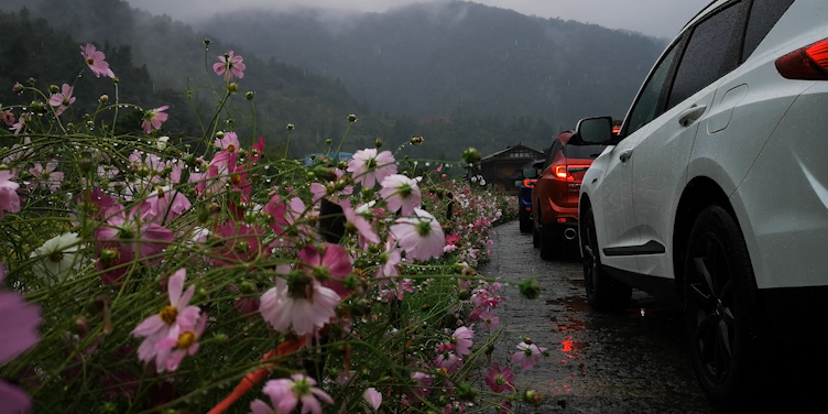 是谁打破了烟雨江南之美？即使在云雾之中行最险之路，也不皱眉头