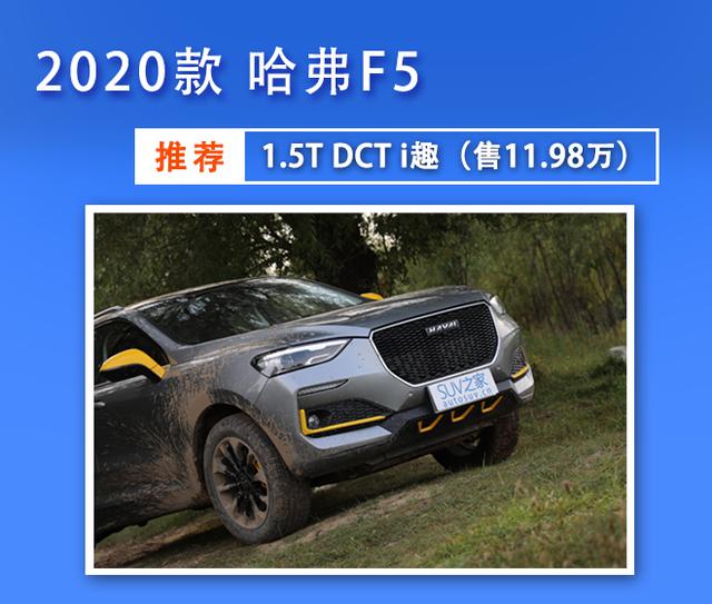 哈弗f5选购指南:推荐2020款 1.5t dct i趣