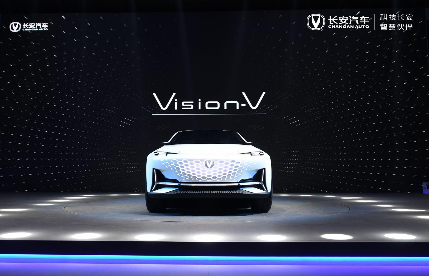 产品、品牌持续向上，长安汽车概念车Vision V正式亮相