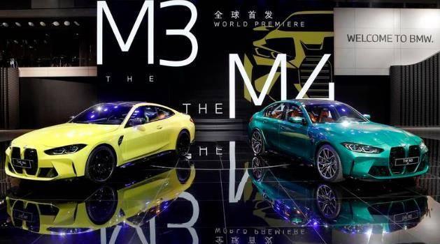 「北京车展」又一性能猛兽，零百3.9s，全新M3/M4亮相