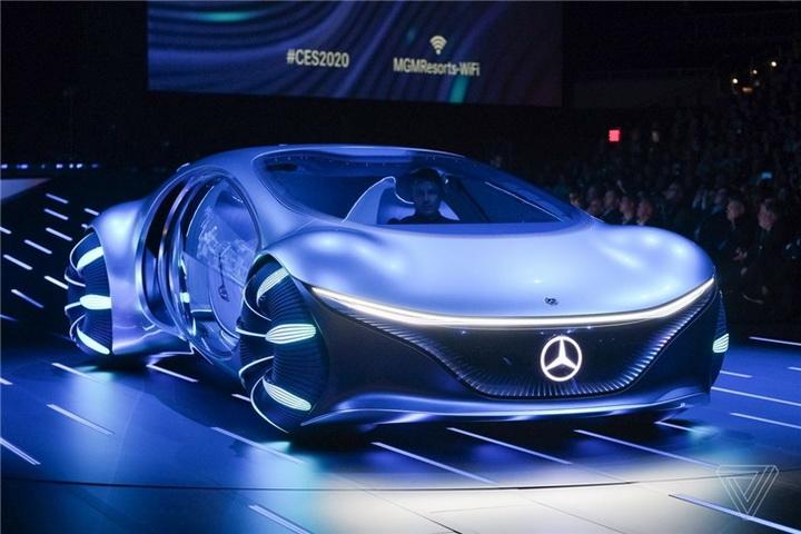 奔驰展示全新阿凡达概念车，让科幻走进现实