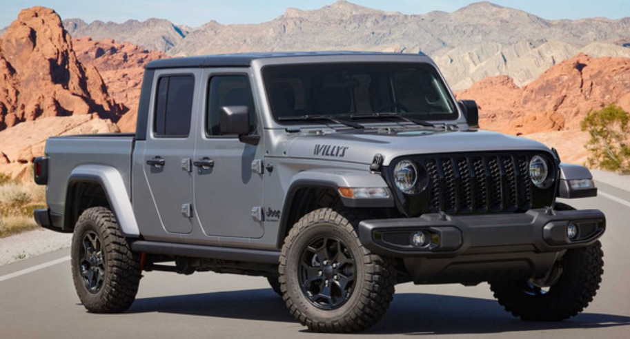 Jeep Gladiator威利斯特別版車型亮相