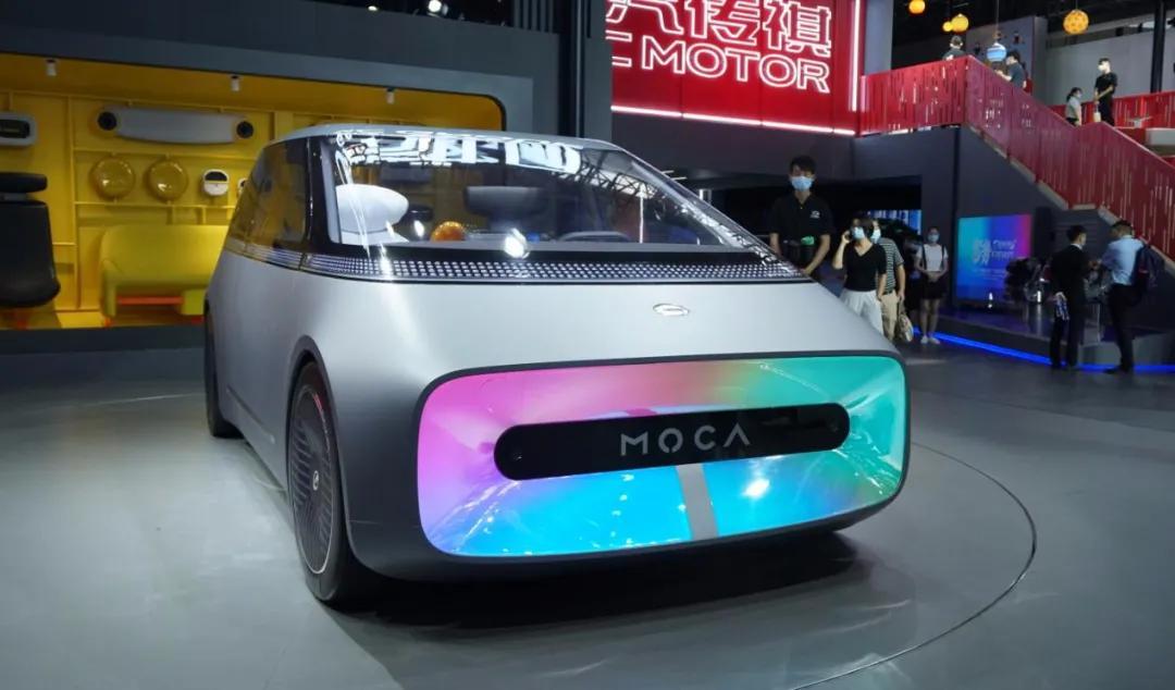 「2020广州车展」造型简洁呆萌 广汽MOCA概念车首发亮相