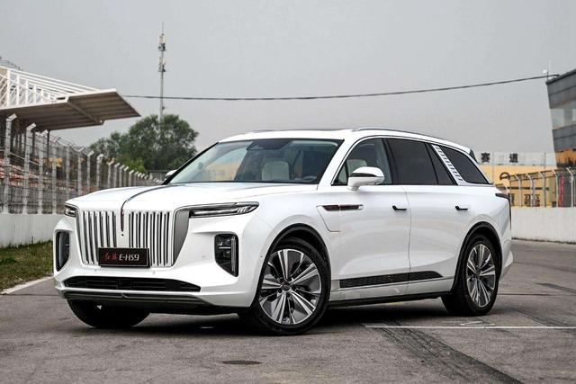 12月4日,红旗首款大型纯电suv e-hs9在海南2020年中国企业家博鳌论坛