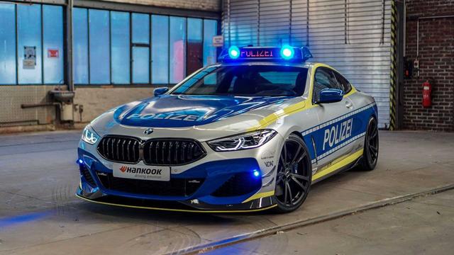 ac schnitzer推出警车版宝马m850i