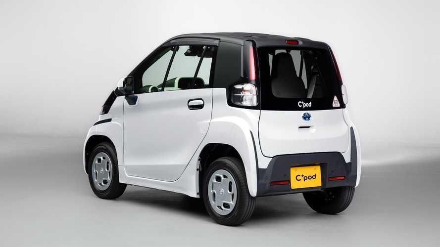 豐田推出C+pod微型電動車，比MINI EV更迷你