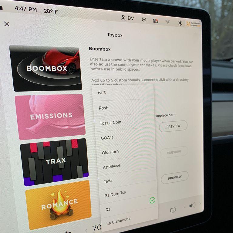 特斯拉更新Boombox功能：你的特斯拉可能会“放屁”