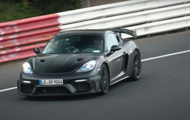 保时捷718 Cayman GT4 RS路试谍照曝光