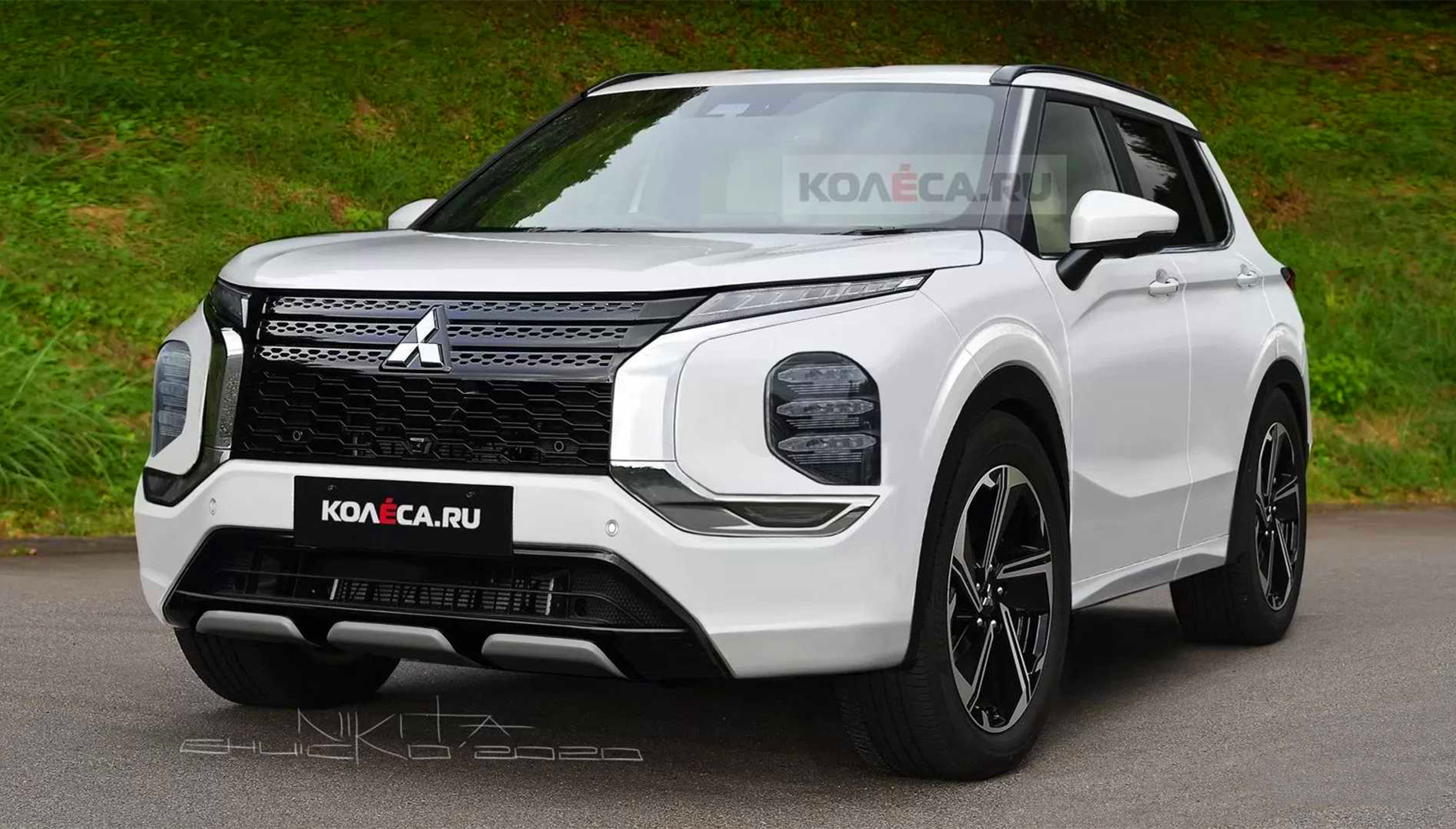 又變丑了？全新一代三菱歐藍(lán)德曝光，賣16萬起或許有戲