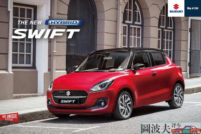 全新改款2021铃木雨燕swift来了,引入混动轻油电动力