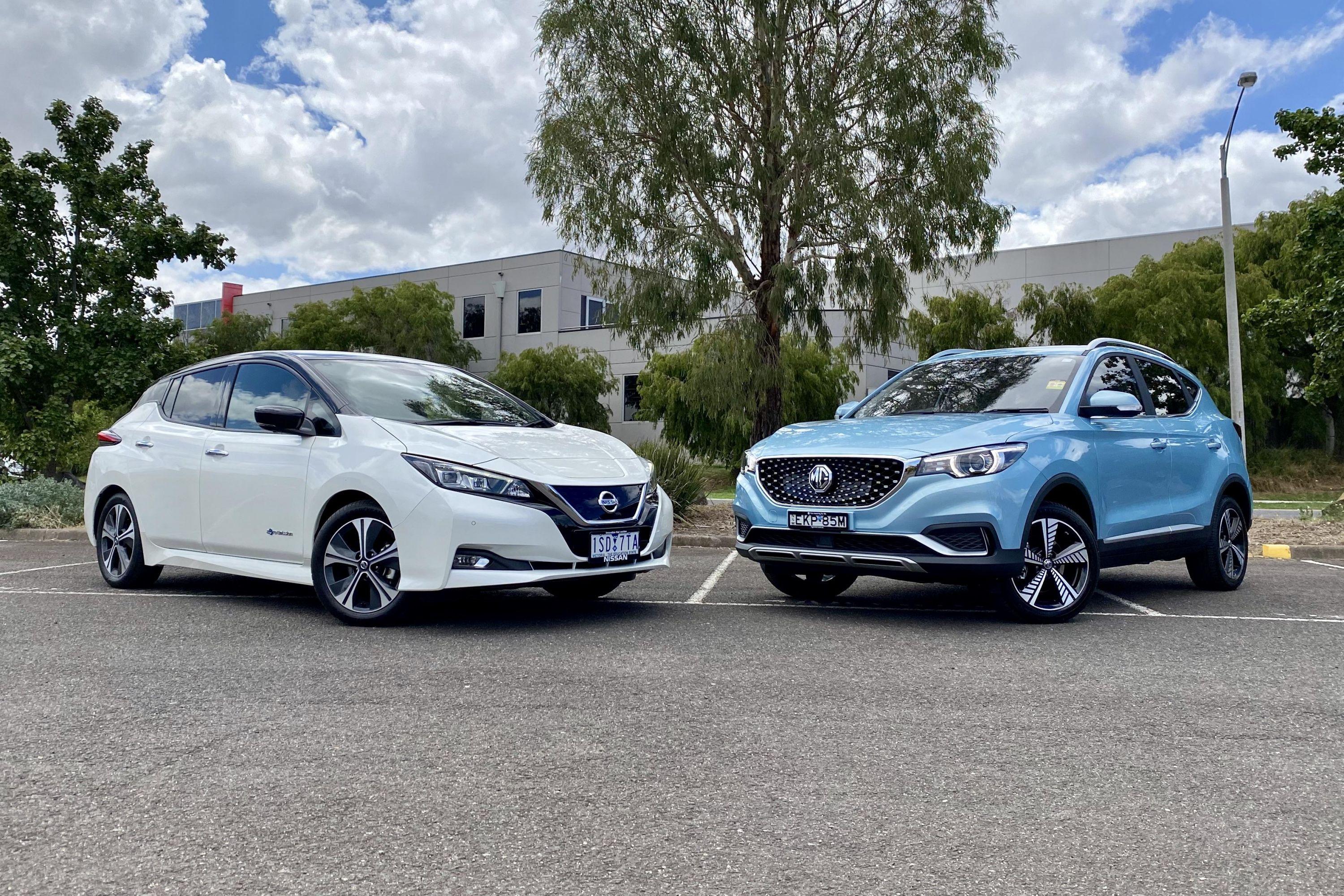 MG ZS EV與日產(chǎn)Leaf對比試駕，看澳洲車評人如何評價