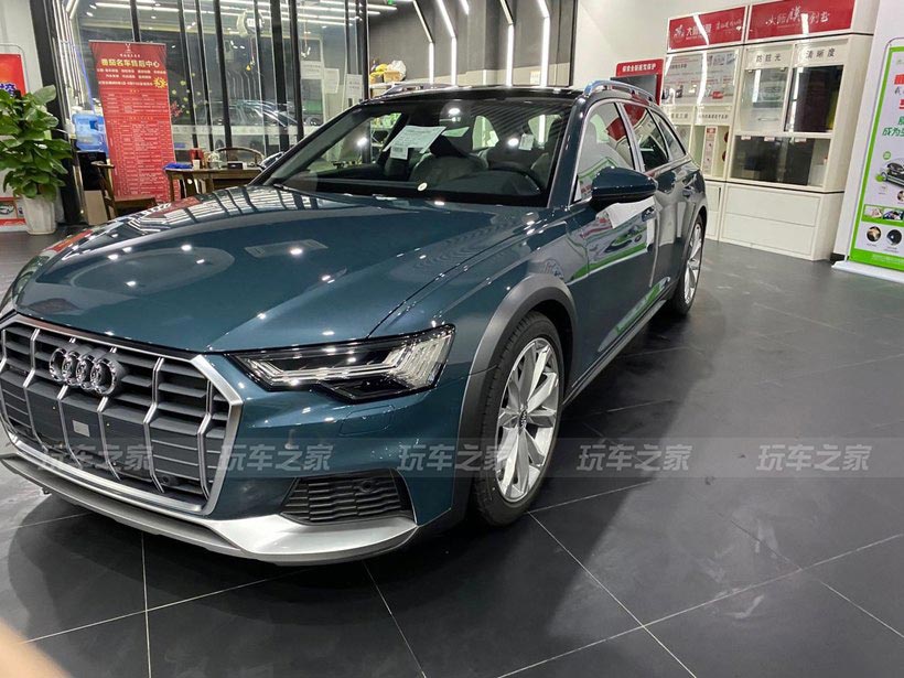 国内首台奥迪A6 allroad(C8)改装A6 avant包围案例 手工拼接包围