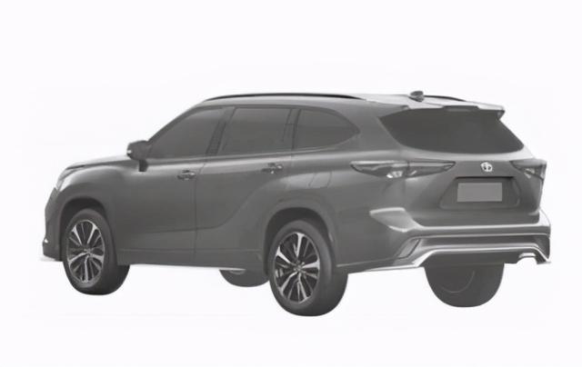 与新汉兰达外观迥异，一汽丰田全新中大型SUV即将上市