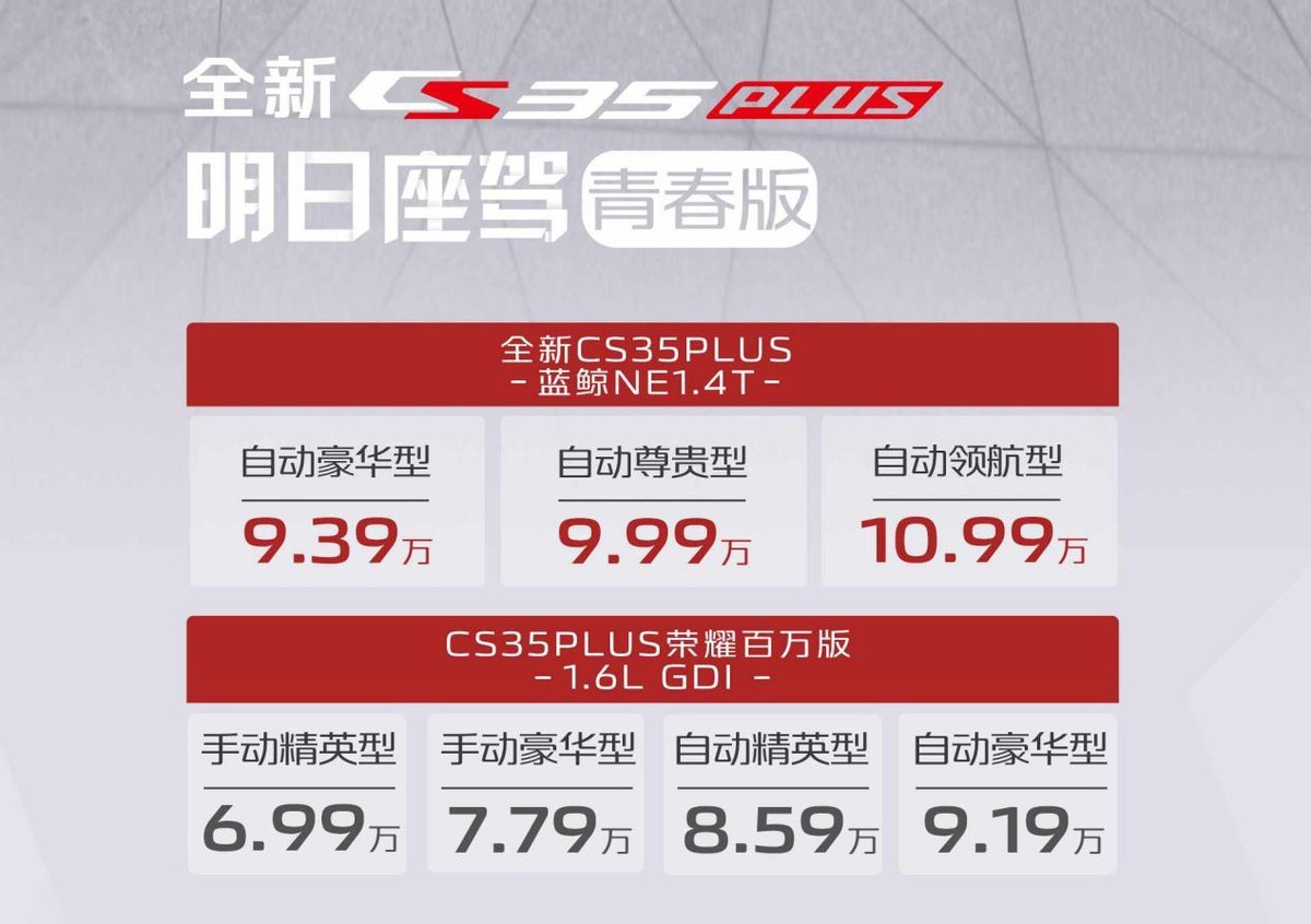 长安汽车双PLUS车型说脱口秀 卖点金句频出