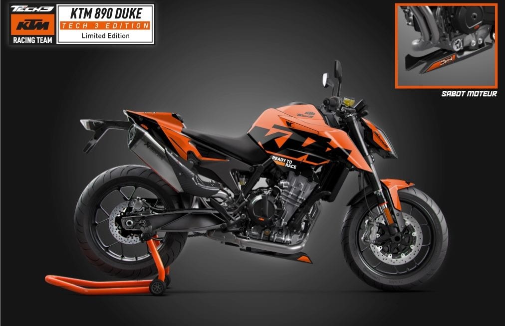 KTM 890 DUKE Tech 3 特別版發表:賽場榮耀加身,工廠賽車氣息彌漫