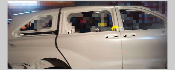 全新國產豐田Sienna白車身曝光 和前期諜照一致