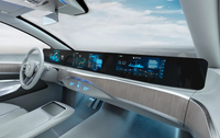未来汽车驾驶座舱属于连屏？