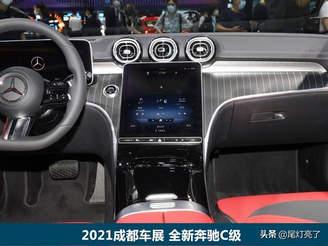 新奔驰c级2021图片,2021款奔驰C级效果图 全新奔驰c级亮相2021成都车展,搭载1.5t 48v动力系统