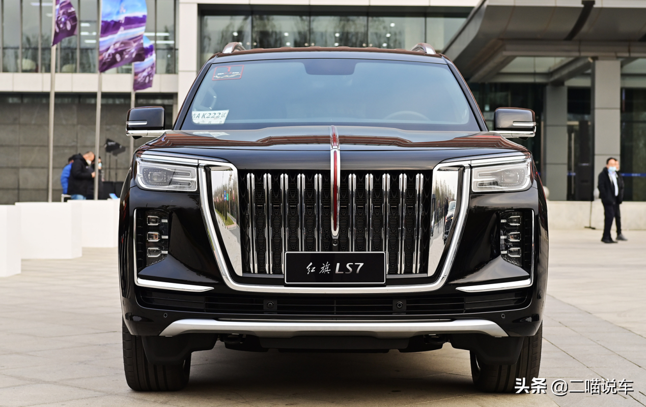 自主品牌顶级suv,红旗ls7实车曝光