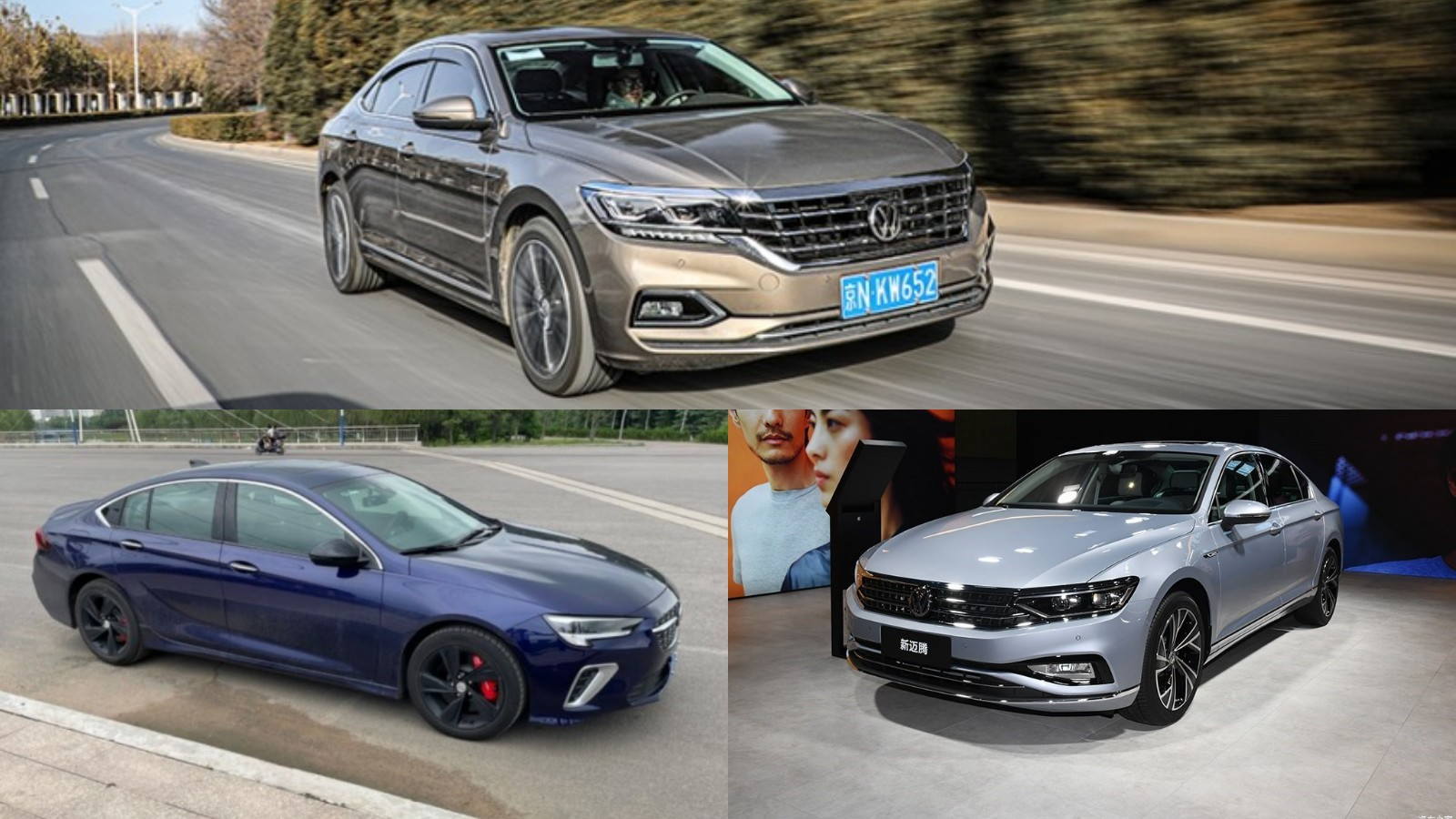 近期大降价的3款B级车,最低降3.5万,君威、迈腾和帕萨特选谁?