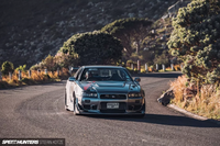 寬體日產(chǎn)Skyline GT-R R34，800匹馬力還是走街設(shè)定