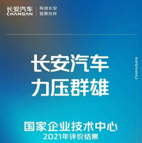 發(fā)改委國家企業(yè)技術中心2021年評價結果：長安汽車名列行業(yè)第一