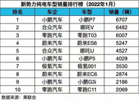 新能源车销量开门红背后：新旧交汇，泾渭分明