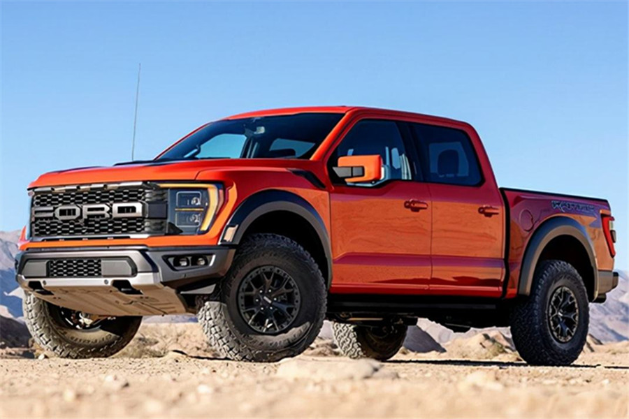 全新福特f-150猛禽正式亮相于2021年的2月,分为基本型,tremor和raptor