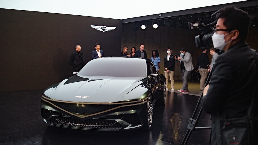 捷尼赛思发布最新概念车，未来6款纯电新车将使用全新家族设计